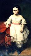 Portrait of the Daughter of Nikolai Petrovitsch Semjonov Johann Koler